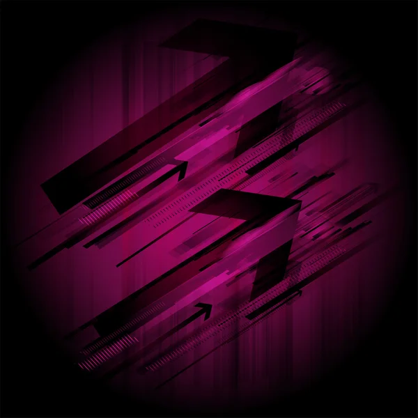 Abstract dark purple technical background  — Stock Vector